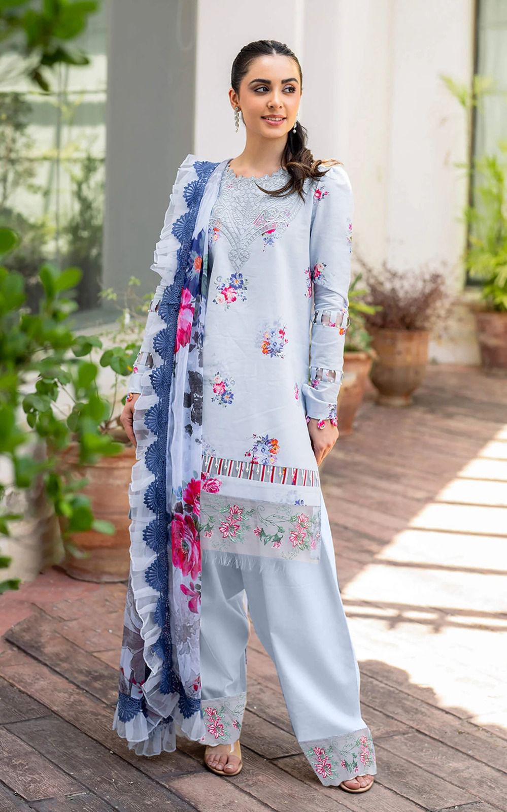 LAMISOL LAWN-3Pc-EMB - LAMISOL FASHION