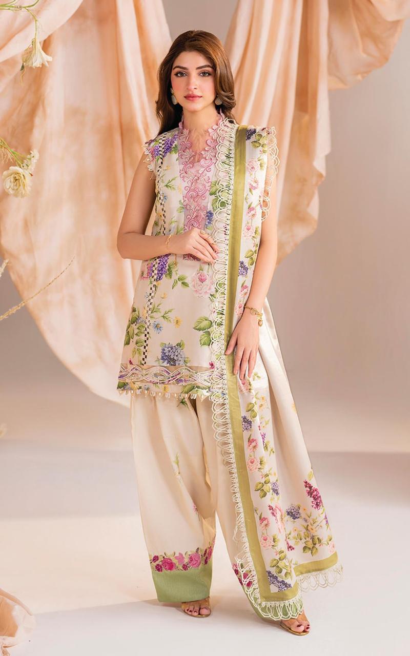 LAMISOL LAWN-3Pc -EMB - LAMISOL FASHION